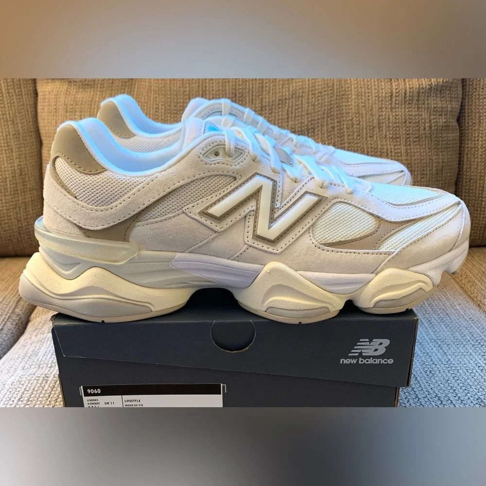 New Balance 9060 Sea Salt Brown - Men’s Size 9.5 - Shoes U9060JAM Sneakers NEW - Picture 14 of 14